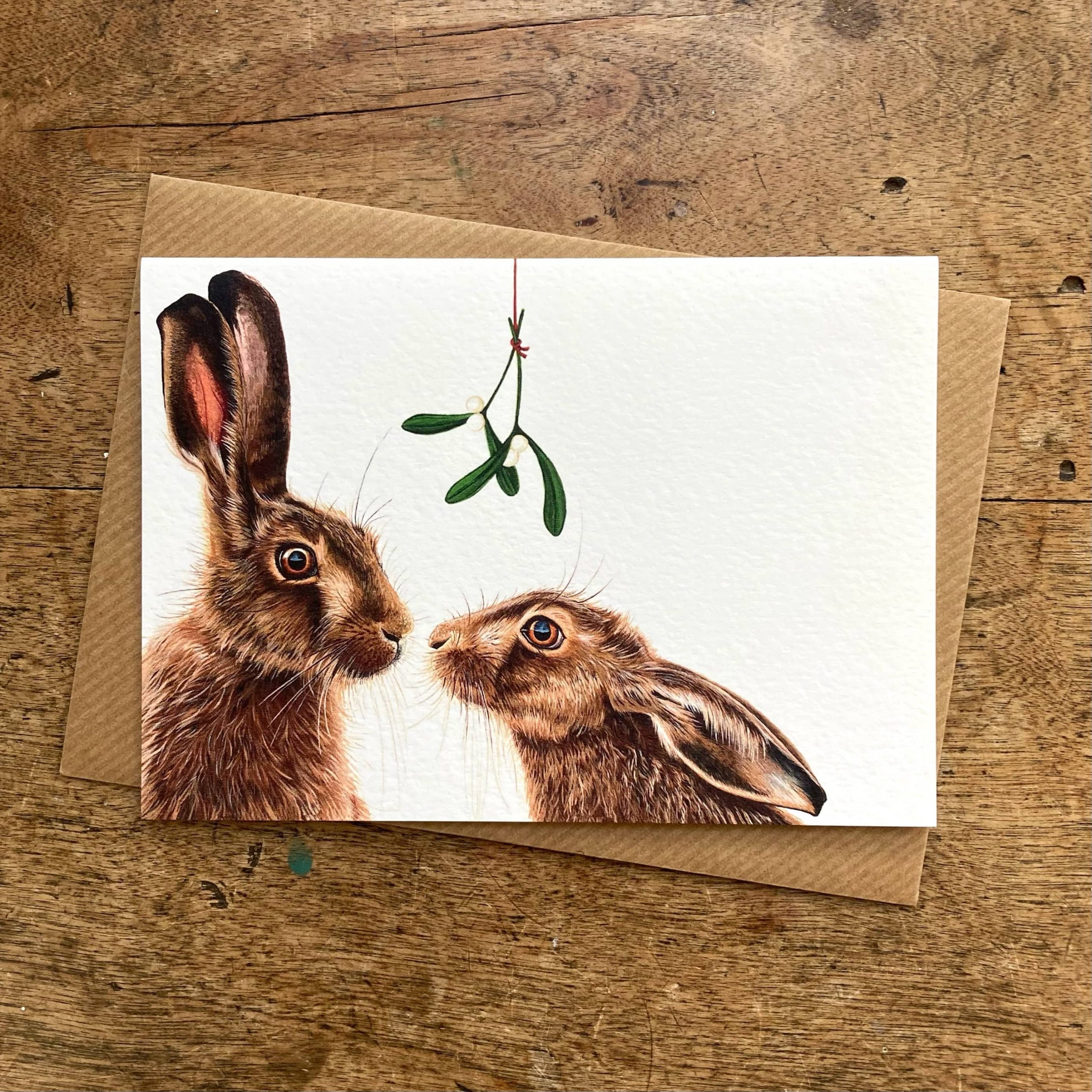 Christmas Hares Cards