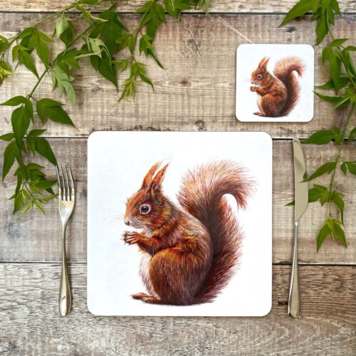 Red Squirrel Placemat