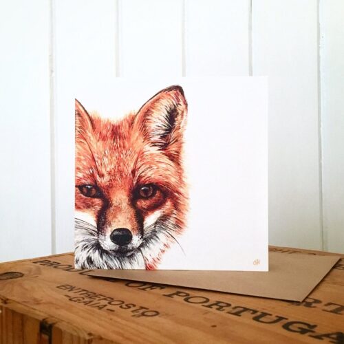 Fox Greetings Card