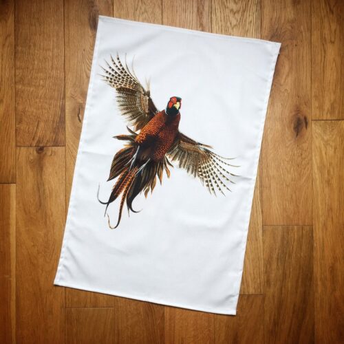 Flushed Pheasant Tea Towel