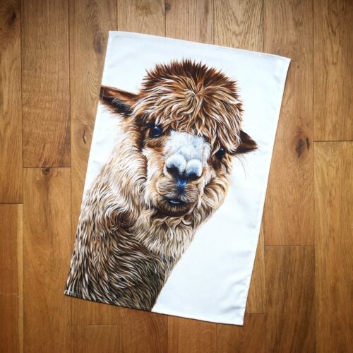 Alpaca Tea Towel