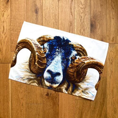 Swaledale Ram Tea Towel