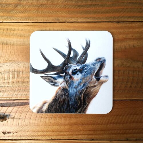 Stag Coaster